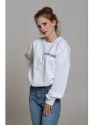 JESUS IS KING pulover alb unisex