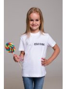 JESUS IS KING fată albă T-shirt