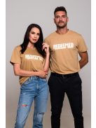 REDEEMED CLASSIC NEW tricou unisex culoarea nisipului